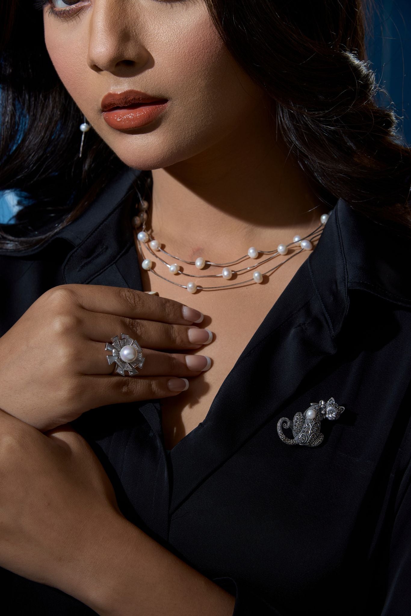 Chain Pearl Multi Layer
