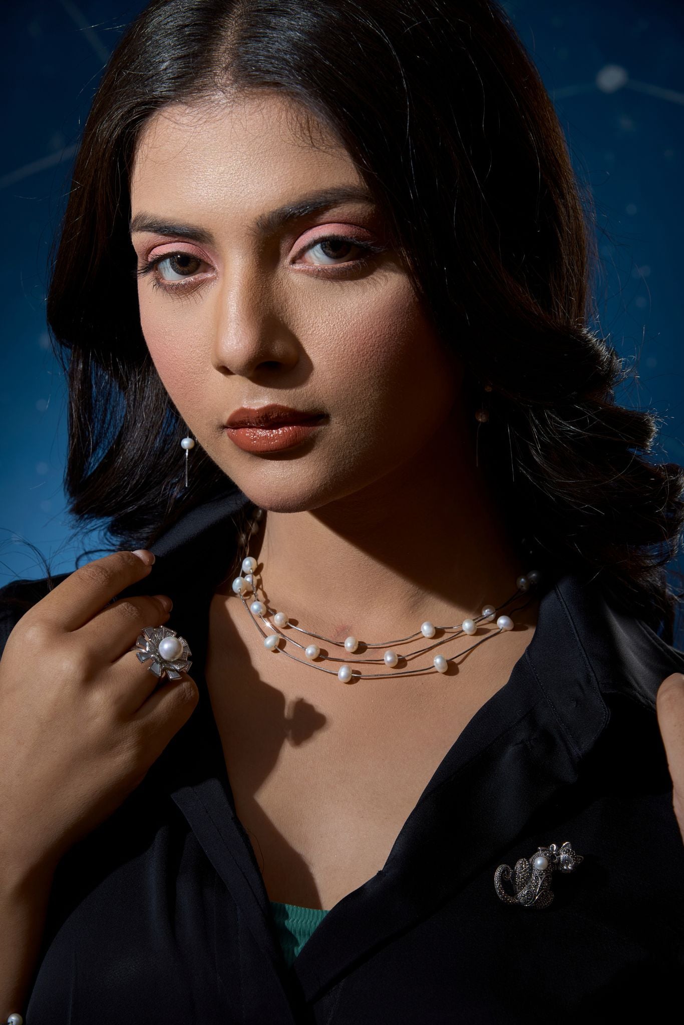 Chain Pearl Multi Layer