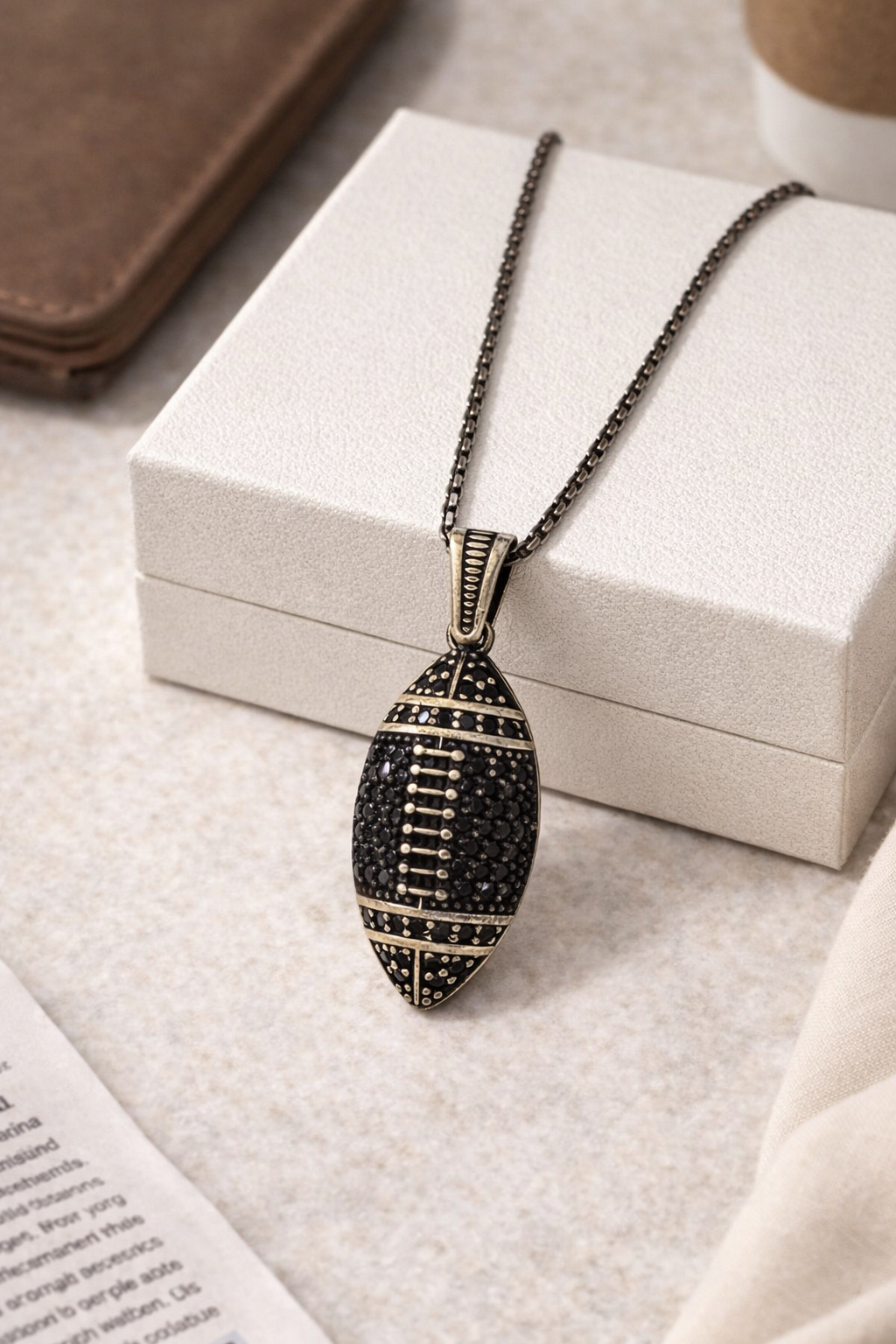 Champion Cut Silver Pendant