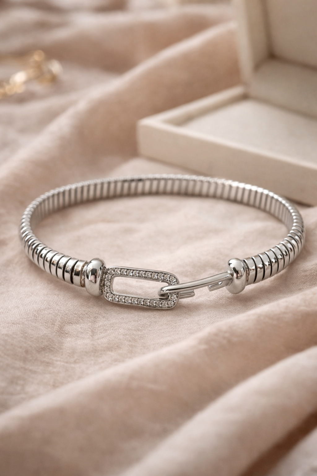 Link Luxe Silver Bracelet